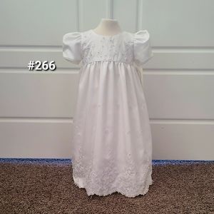 White Toddler/Baby Baptism or Blessing or Christening or Flower Girl Dress